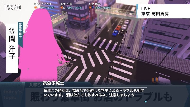 全果徘徊的女子大学生 角色路线 画面 5